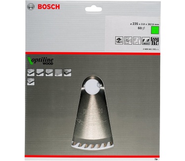 Bosch Optiline Wood Cirkelzaagbladen