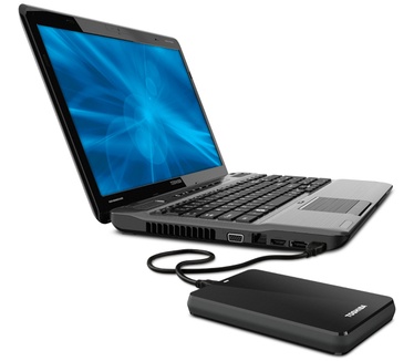 Toshiba STOR.E Canvio 3.0 Portable Hard Drive 1TB Rood