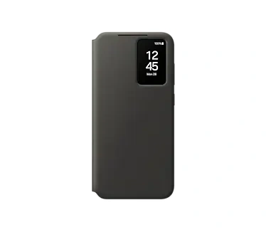 Samsung Smart View Wallet Case - Geschikt voor Galaxy S24 FE - Zwart