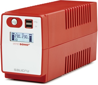 Salicru SPS SOHO+ Line-interactive UPS 500 VA - 2200 VA with dual USB charger
