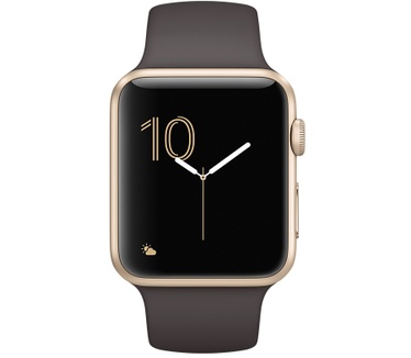 Apple Watch Series 2 (Sportbandje, 42mm) Rosé Goud (Bruin)