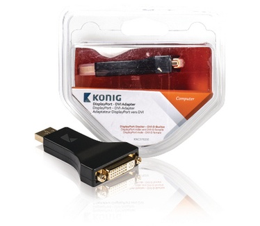 Konig DisplayPort male/DVI-I female