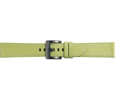 Samsung Gear Sport Lederen-Armband - Groen