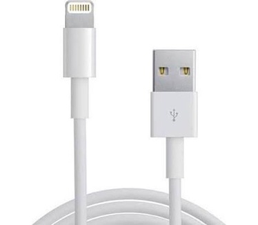 Grab 'n Go Lightning Kabel 1 Meter Wit