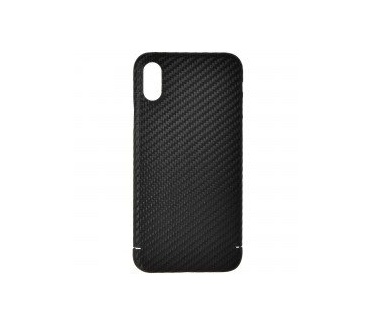 Nevox Originele Carbon Back Cover Hoesje voor de Apple iPhone XS  Zwart