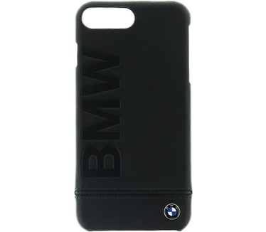 BMW Imprint Leather HardCase - Apple iPhone 7 Plus (5.5") - Zwart Zwart