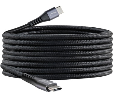 Intenso CHARGING / DATA CABLE C240C / 2 METER / DUBBEL PACK / ZWART