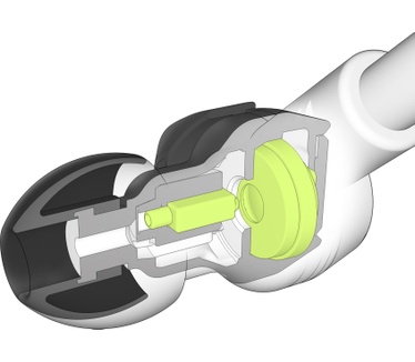 Pioneer DJE-2000 (Zwart)