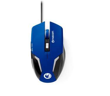 Nacon GM-105 wired gaming muis 2400dpi - blauw