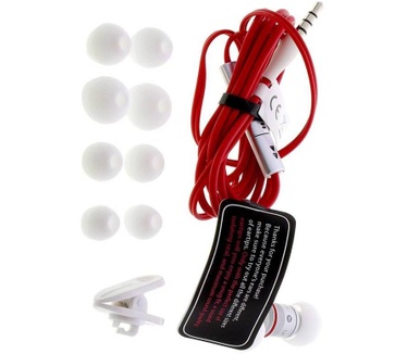 Beats by Dr. Dre Originele Monster Headset in ear Ur - Wit / Rood (Wit)