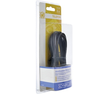 Schwaiger 6.0m RJ-11 - RJ-11