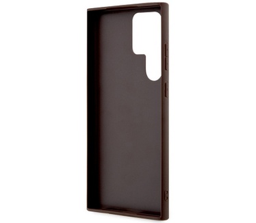Guess 4G Printed Stripe Back Case Samsung Galaxy S23 Ultra Bruin Bruin