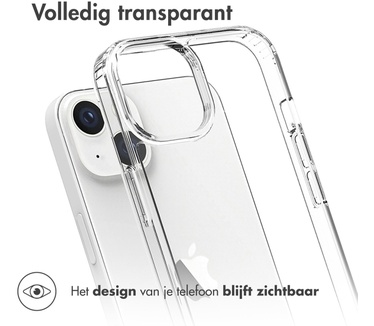 Accezz Xtreme Impact Backcover iPhone 14 - Transparant