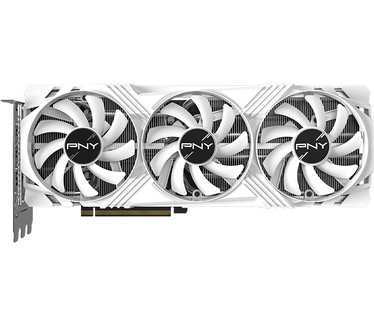 PNY GeForce RTX 4070 Ti SUPER 16GB VERTO Overclocked Triple Fan White