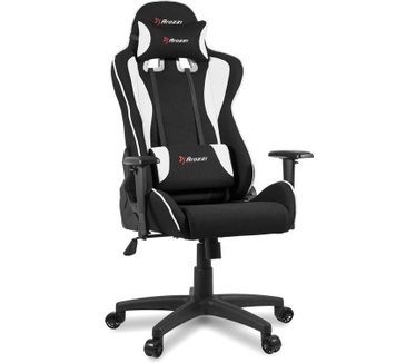 Arozzi Mezzo V2 Fabric Zwart/Wit