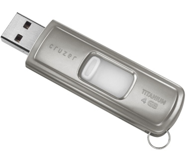 Sandisk Cruzer Titanium U3 16GB Titanium