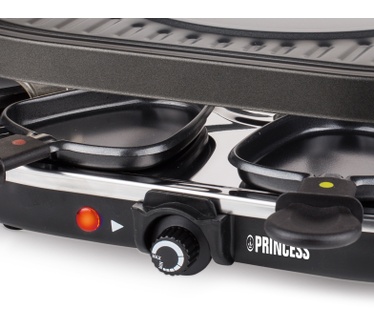 Princess 162700 Raclette 8 Oval Grill Party