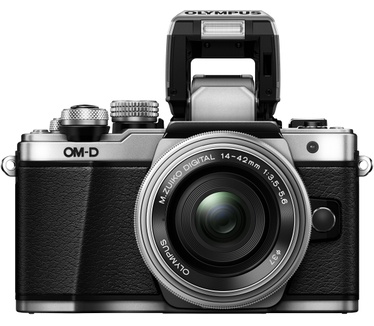 Olympus OM-D E-M10 Mark II 1442 Kit Zilver