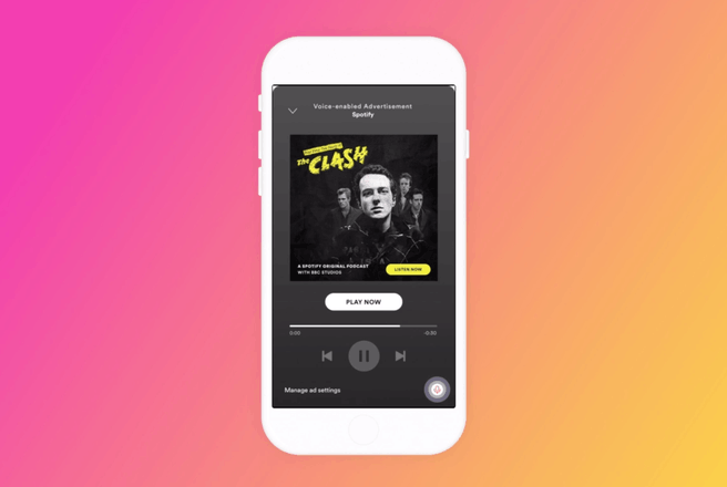 Spotify voice-ads