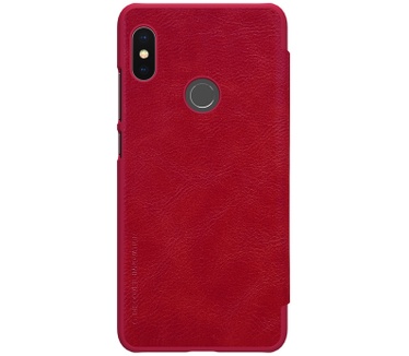 Nillkin Qin View BookCase - Xiaomi Redmi Note 5 Pro - Rood  Rood
