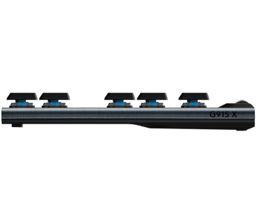 Logitech G915 X Lightspeed TKL, Clicky, Azerty FR, Zwart