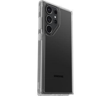 Otterbox OtterBox Symmetry Clear Case voor Galaxy S23 Ultra, Schokbestendig, Valbestendig, Dunne beschermende hoes, 3x getest volgens militaire standaard, Antimicrobieel, Clear, Geen retailverpakking