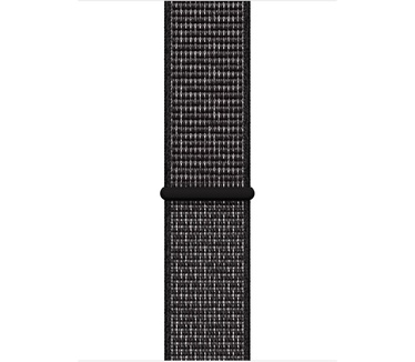 Apple Watch Series 4 Nike+ (Geweven sportbandje, 44mm) Grijs (Zwart)