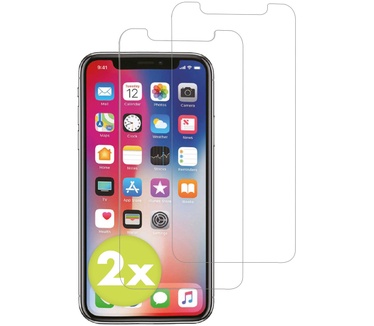 Accezz Gehard Glas Screenprotector 2-pack Apple iPhone 11 Pro / Xs / X
