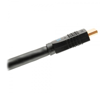 CablesToGo 7,6m Performance-serie ultraflexibele, actieve hogesnelheid HDMI®-kabel - 4K 60Hz in de wand, CMG 4 gecertificeerd