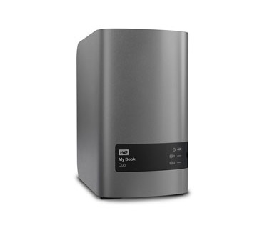WD My Book Duo 4TB Aluminium