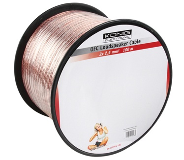 Konig 2x 2.5mm², 100m