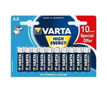 Varta High Energy AA 10-pack