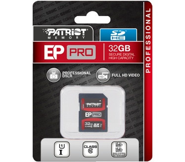 Patriot Memory SDHC Class 10 UHS-I 32GB