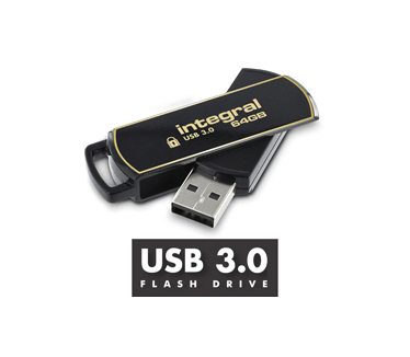 Integral Secure 360 Encrypted 32GB Zwart