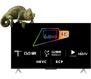 TCL 43P638 Zwart