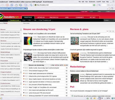 Avant Browser 11.5 build 8 screenshot