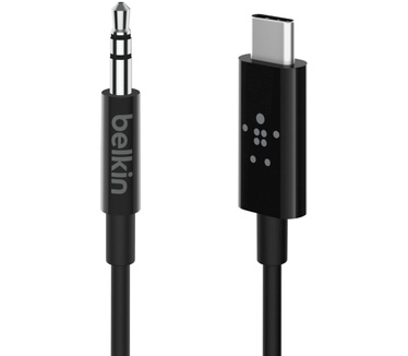 Belkin RockStar? 3.5mm Audio Cable with USB-C? Connector
