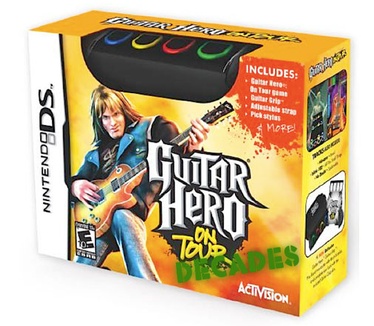 Guitar Hero, On Tour Decades (Bundle)  NDS, Nintendo DS