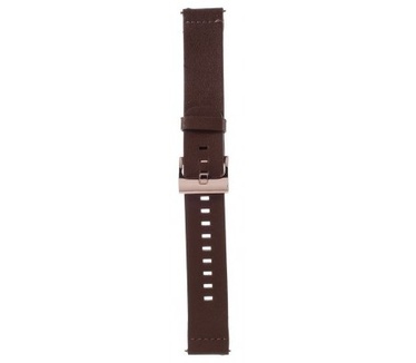qMust Lederen armband voor Fossil Q Modern Hybrid - Brown