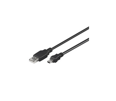 Wentronic USB MINI-B  5 pin 500 5m