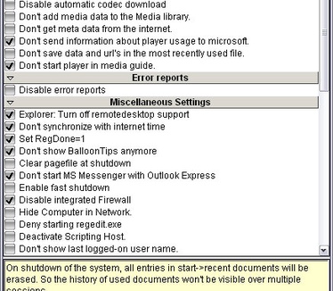 XP-Antispy 3.92 screenshot