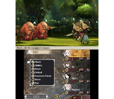 Bravely Default, Nintendo 3DS (XL)