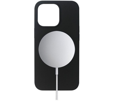 eStuff Magnetic Silicone Cover for iPhone 13 Pro (iPhone 13 Pro) Zwart