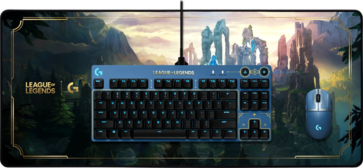 Logitech G840 XL Gaming Mouse Pad League of Legends Edition Kenmerken Tweakers