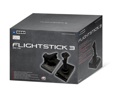 Hori Flight Stick 3 Zwart, PlayStation 3