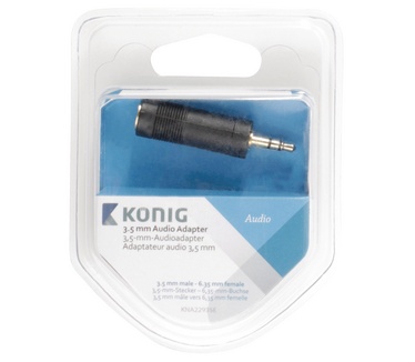 Konig 3.5 mm male/6.35 mm female