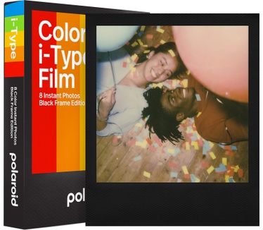 Polaroid Color i‑Type Film ‑ Black Frame Edition