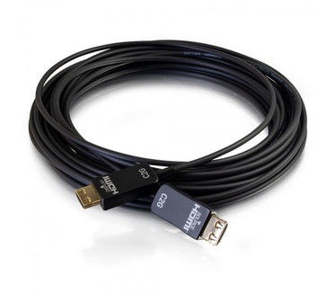 CablesToGo 30,5m hogesnelheid HDMI[R] actieve optische kabel (AOC) 4k 60Hz - Plenum-gecertificeerd