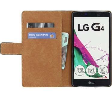 Mobilize Classic Wallet BookCase voor LG G4 (H815) - Zwart