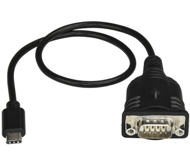 Startech.com UCB-C naar seriële adapter Zwart
